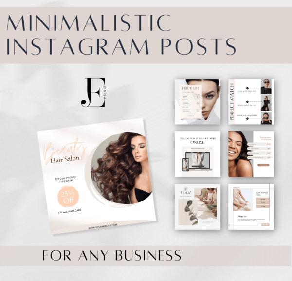 Small business templates for Instagram